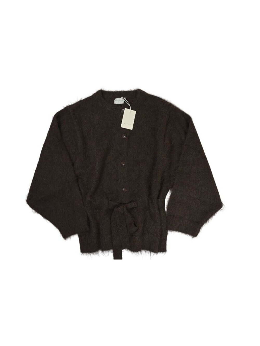 Deiji Studio Belted Cardi in Brown